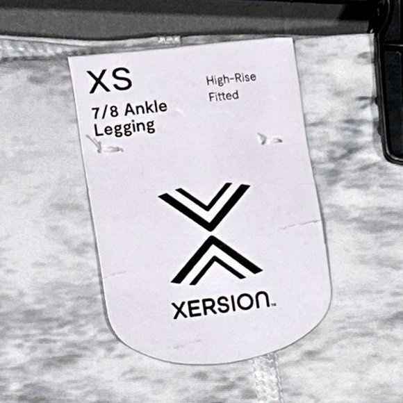 NWT Xersion High Rise Fitted‎ 7/8 Ankle Quick Dry Legging Pockets Size XS - Picture 7 of 11
